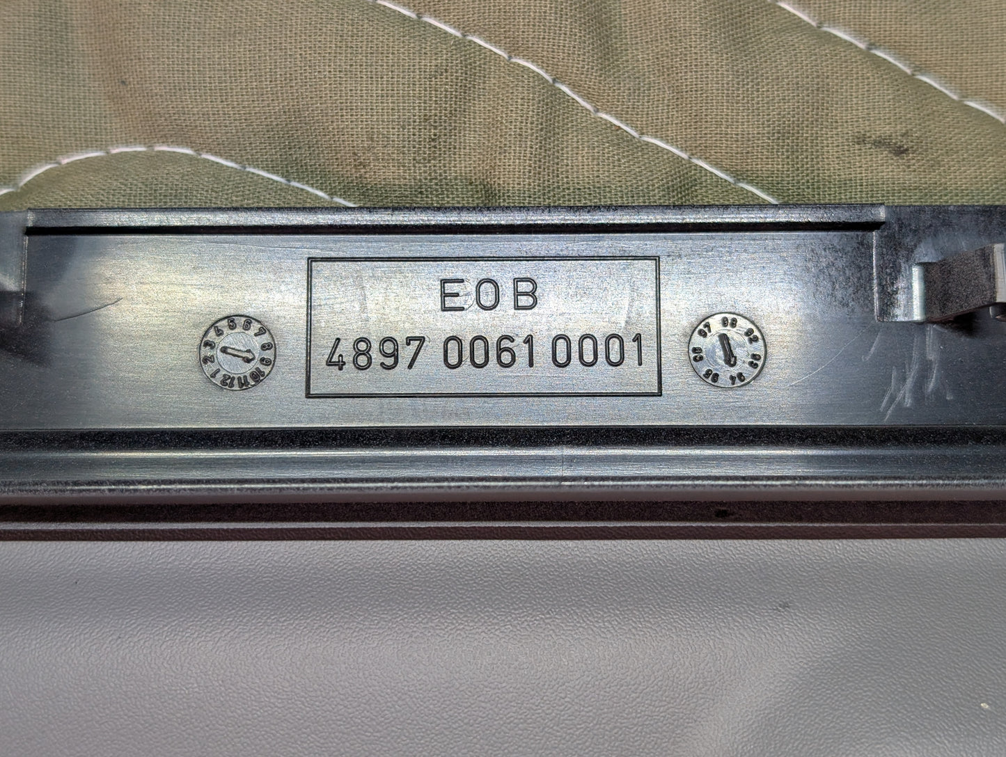 BMW E31 8 Series Ski Bag Cover Panel, Gray