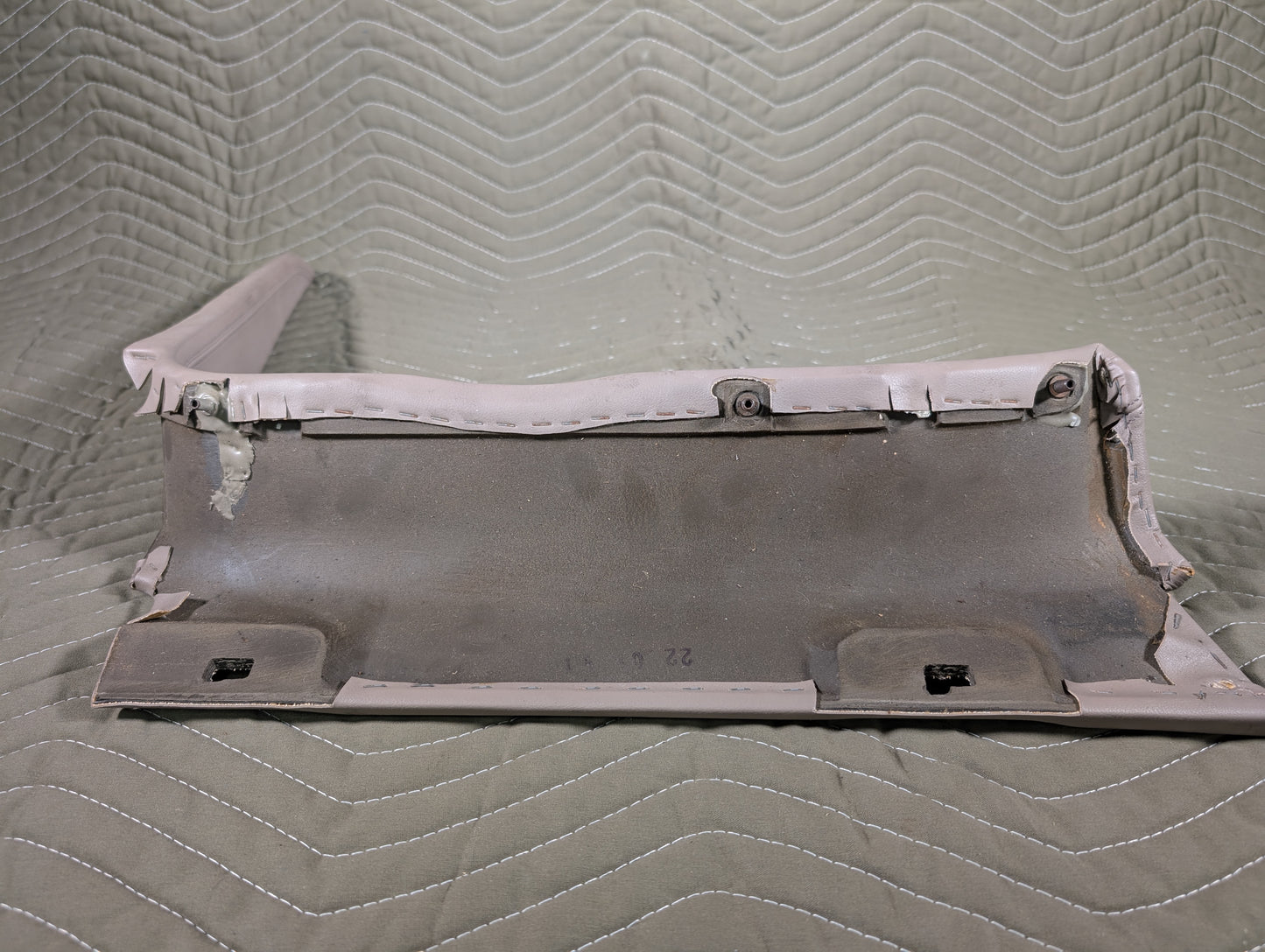 BMW E31 Lower Left Trim Panel (Boomerang), Parchment