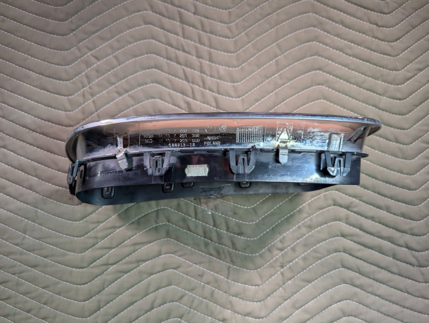 BMW Chrome Kidney Grille Set - Genuine BMW, F10 F11