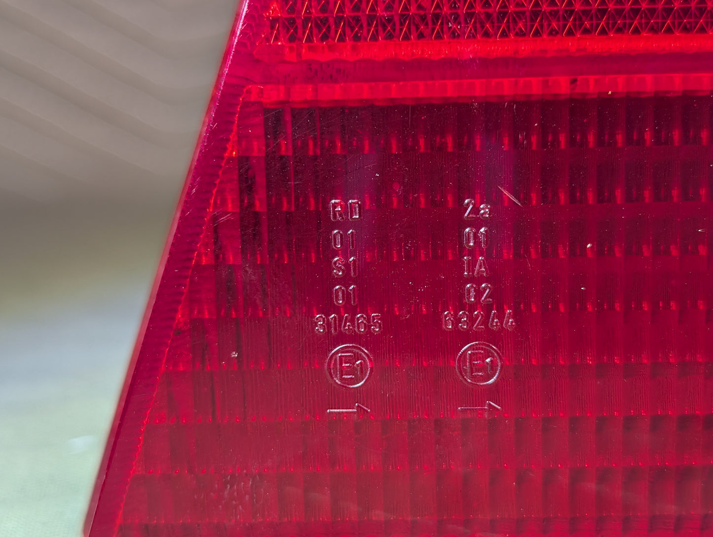 BMW E31 Outer Passenger Side Tail Light