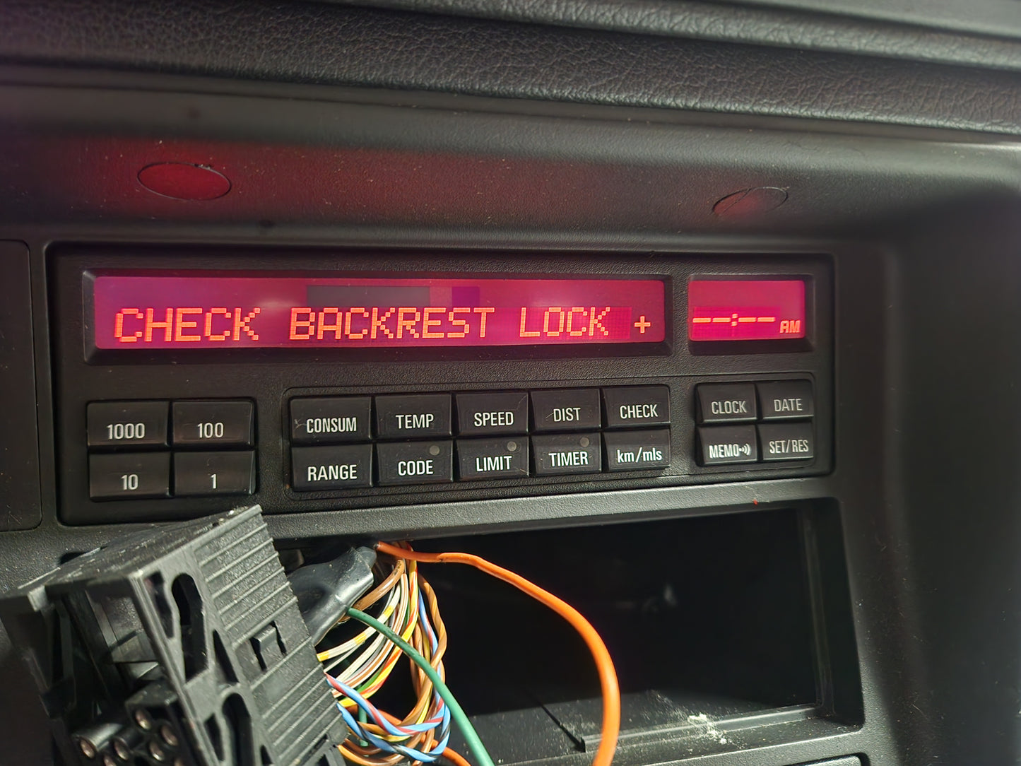 BMW E31 8' Onboard Computer