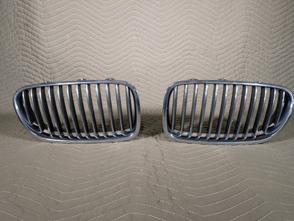 BMW Chrome Kidney Grille Set - Genuine BMW, F10 F11